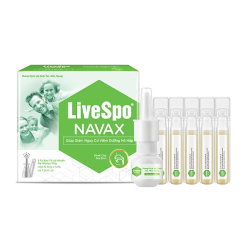 Livespo Vavax Dành Cho Gia Đình - Dung dịch vệ sinh tai mũi họng