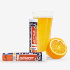 Viên uống Demosana Multivitamin Total Refresh-Orange Flavour