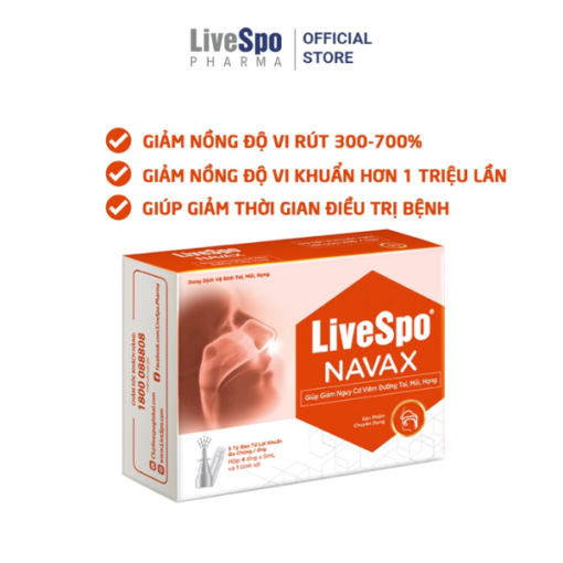 LiveSpo Navax Chuyên dụng dạng xịt mũi