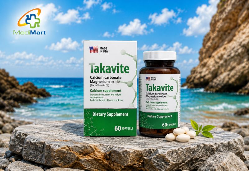 Thực phẩm bảo vệ sức khỏe TAKAVITE (Hộp 60 viên)