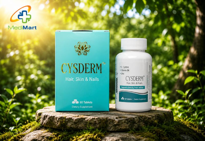 Viên uống ngăn ngừa rụng tóc Cysderm Nature Gift (Hộp 60 viên)