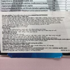 Viên uống tăng cường sinh lý nam Anantra Extended