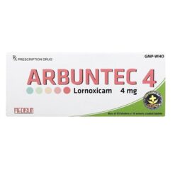 Arbuntec 4 - Thuốc điều trị đau và viêm xương khớp