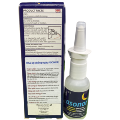 Chai xịt chống ngáy ngủ Asonor