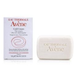 Bánh xà phòng kem rửa mặt và tắm dành cho da khô Avene Cold Cream Ultra Rich Cleansing Bar