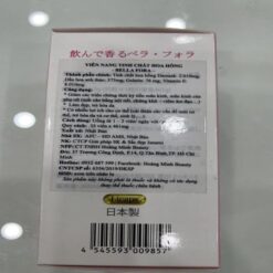 Viên nang tinh chất hoa hồng Bella Fora