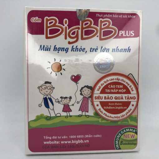 Cốm hỗ trợ giảm viêm đường hô hấp BigBB Plus