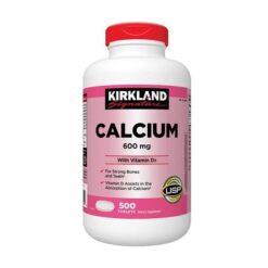 Viên Uống Hỗ Trợ Bổ Sung Calcium + D3 Của Kirkland, 500 viên