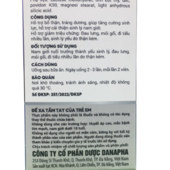 Thực phẩm bảo vệ sức khoẻ Bổ thận dương DANAPHA VIVA (Hộp 60 viên)