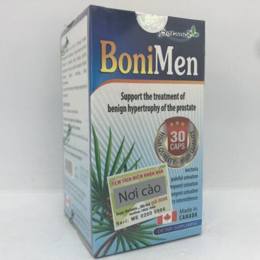 BoniMen - Hỗ trợ điều trị phì đại tuyến tiền liệt