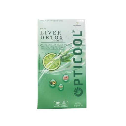 Bột sủi thanh nhiệt Liver Detox Opticool (Vị chanh)