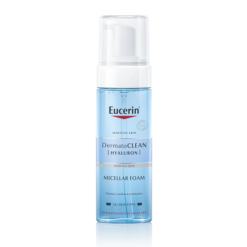 Bọt Tẩy Trang Eucerin DermatoClean Hyaluron Micellar Foam 150ml