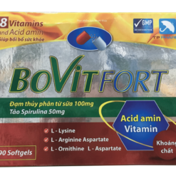 Bổ sung vitamin và khoáng chất BOVIT FORT (Hộp 90 viên)