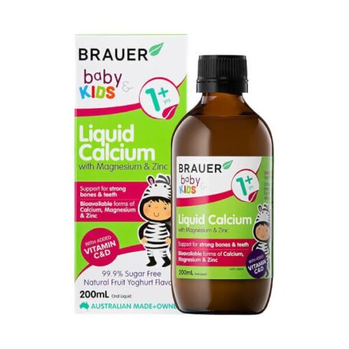 Siro Brauer Baby & Kids Liquid Calcium With Magnesium And Zinc
