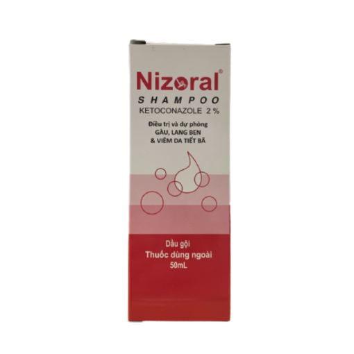 Dầu gội trị gàu và nấm da đầu Nizoral Shampoo 50ml