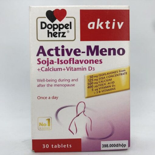 Viên uống cân bằng sinh lỹ nữ DoppelHerz Aktiv Active- Meno