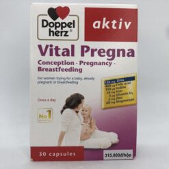 Viên uống bổ sung vitamin cho bà bầu Doppelherz Aktiv Vital Pregna