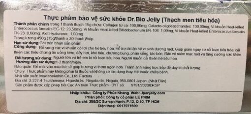Thạch men tiêu hóa Dr. Bio Jelly