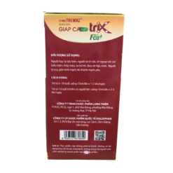 Dung dịch hỗ trợ giảm táo bón Giap CaExt Trix Fast