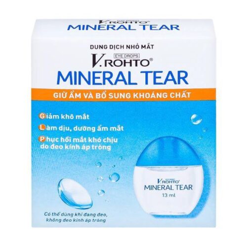 Dung dịch nhỏ mắt V.Rohto Mineral Tear