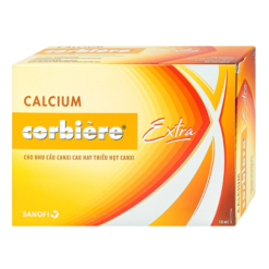 Dung dịch uống Calcium Corbiere Extra - Bổ sung Canxi, Điều trị loãng xương 10ml