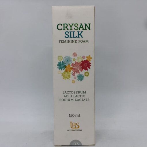 Dung Dịch Vệ Sinh Phụ Nữ Dạng Bọt Crysan Silk 150ml