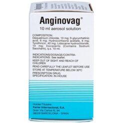 Dung dịch xịt họng Anginovag Ferrer