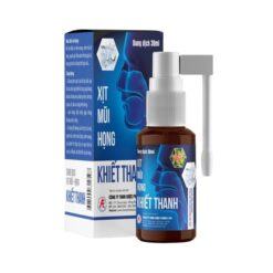 Dung dịch xịt mũi họng Khiết Thanh