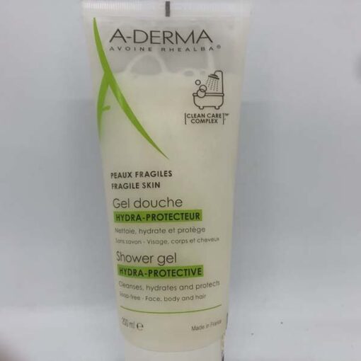 Gel rửa mặt tắm gội dịu nhẹ A-Derma Shower Gel Hydra-Protective