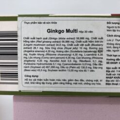 Viên uống tăng tuần hoàn não Ginkgo Multi