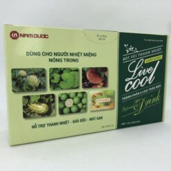 Bột sủi thanh nhiệt Live Cool Nam Dược không đường