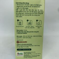 Bột sủi thanh nhiệt Live Cool Nam Dược không đường