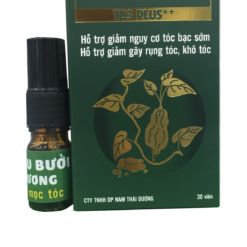 Viên kích thích mọc tóc Hà thủ ô đỏ TD3 PLUS ++ Nam Thái Dương (Hộp 30 viên)