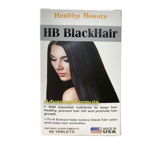 Giảm rụng tóc, đen tóc Healthy Beauty HB BlackHair