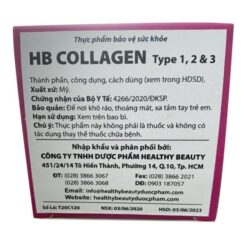 Đẹp da khỏe khớp Healthy Beauty HB Collagen