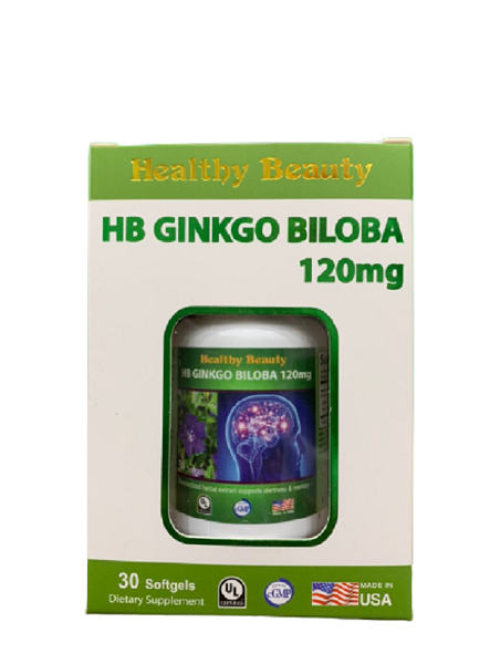 Tăng cường tuần hoàn não HB GINKGO BILOBA 120mg