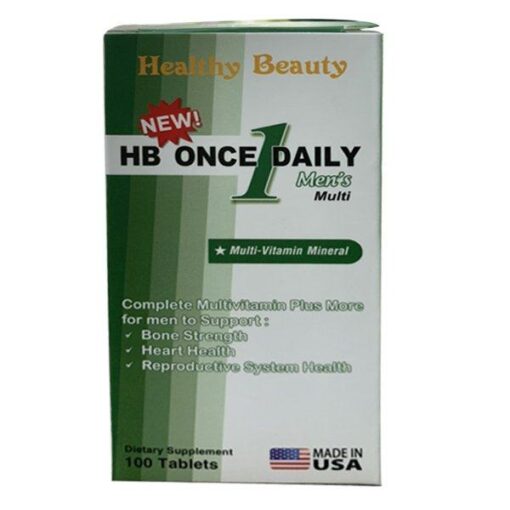 Bổ sung vitamin cho nam giới Healthy Beauty HB Once Daily Men