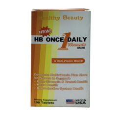 Bổ sung vitamin cho nữ giới Healthy Beauty HB Once Daily Women