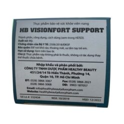 Hỗ trợ sáng mắt Healthy Beauty HB VisionFort Support