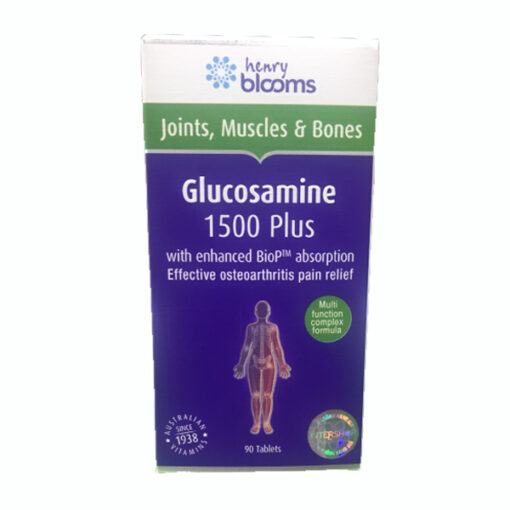 Viên uống bảo vệ xương khớp Henry Blooms Glucosamine Plus 1500mg