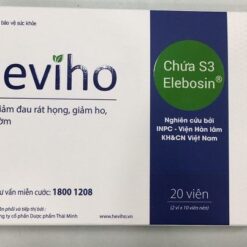 Điều trị giảm ho, long đờm Heviho