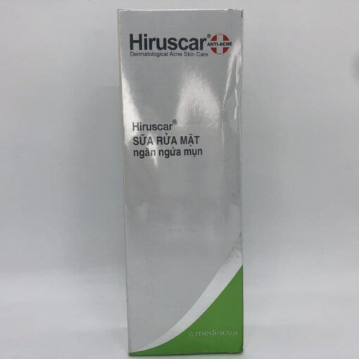 Sữa rửa mặt ngăn ngừa mụn Hiruscar Anti-Acne Pore Purifying Cleanser
