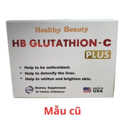 Chống oxy hóa, giải độc gan Healthy Beauty HB Glutathion- C Plus