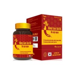 Hồng sâm đại bổ ăn ngủ ngon