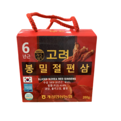 Hồng sâm Hàn Quốc thái lát tẩm mật ong Sliced Korean Red Ginseng