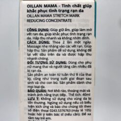 Gel trị rạn da vùng ngực Oillan Mama Stretch Marks Reducing Concentrate