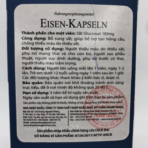 Viên sắt Eisen Kapseln