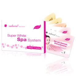 Kem tắm trắng Sakura Super White Spa System