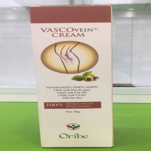 Kem bôi hỗ trợ điều trị giãn tĩnh mạch Oribe VascoVein Cream