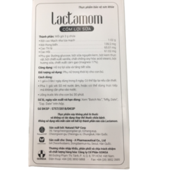 Cốm lợi sữa Lactamom